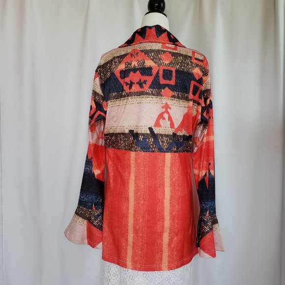 Fluted sleeve MISSLOOK Lightweight Stretchy Bell sleeves Blazer - Picture 12 of 12